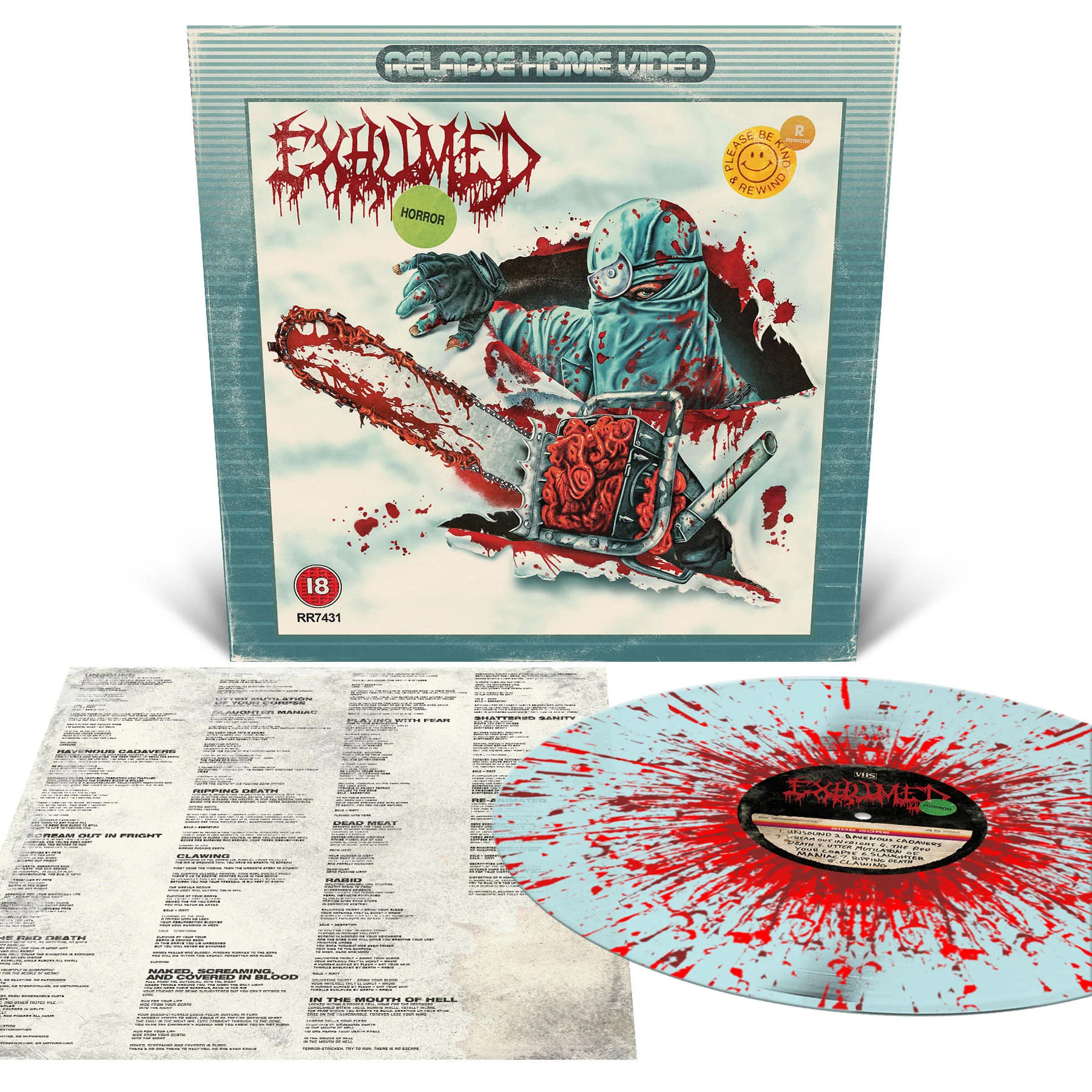 Exhumed "Horror" 12" - Image 3